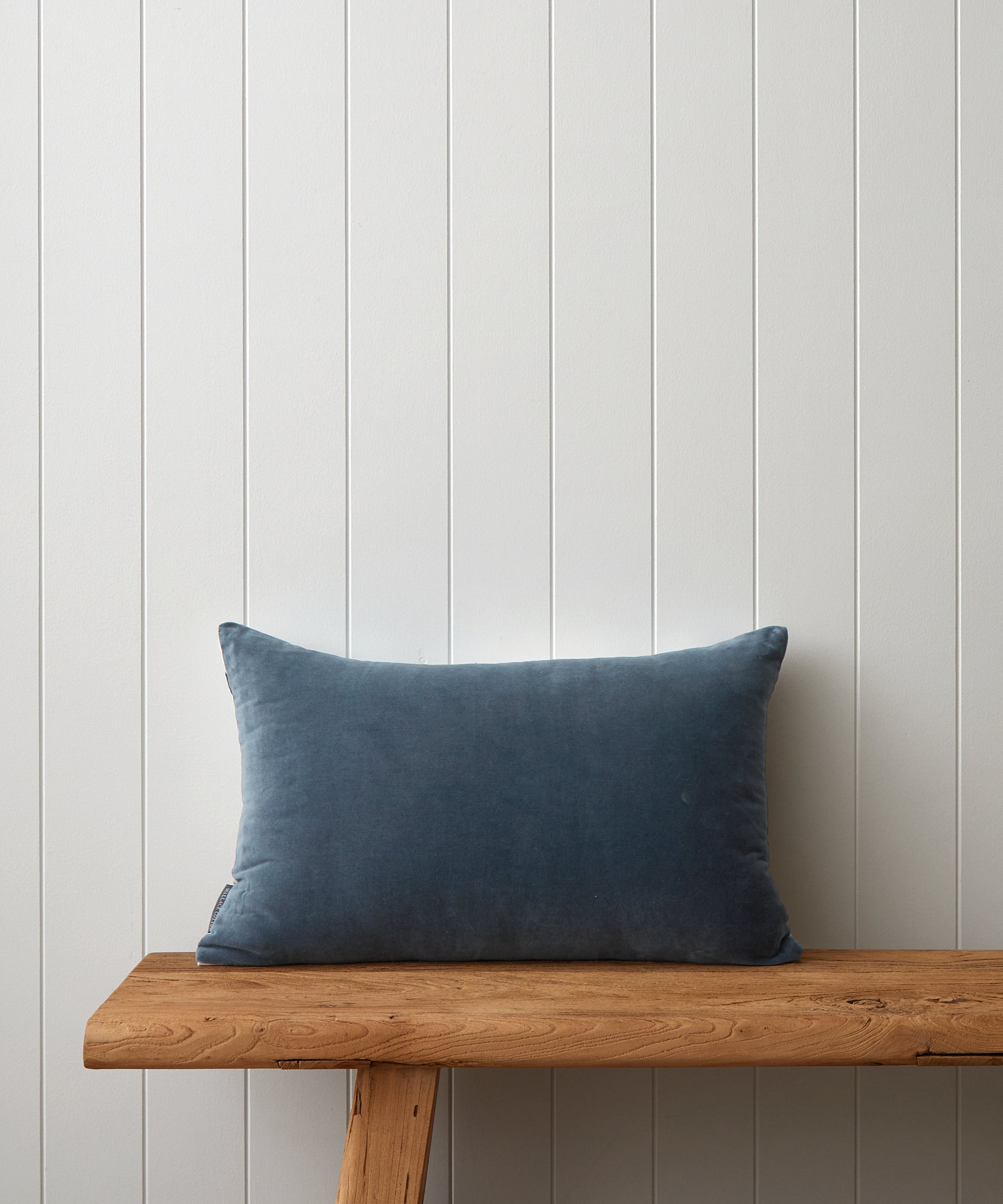 Ever After Rectangle Cushion Cover | Blue Floral-3