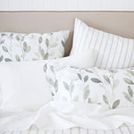 Evergreen Duvet Cover Set | Green Leaf-2