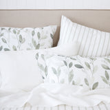 Evergreen Duvet Cover Set | Green Leaf-2