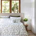 Evergreen Duvet Cover Set | Green Leaf-5