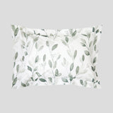 Evergreen Oxford Pillowcase Set | Green Leaf-1