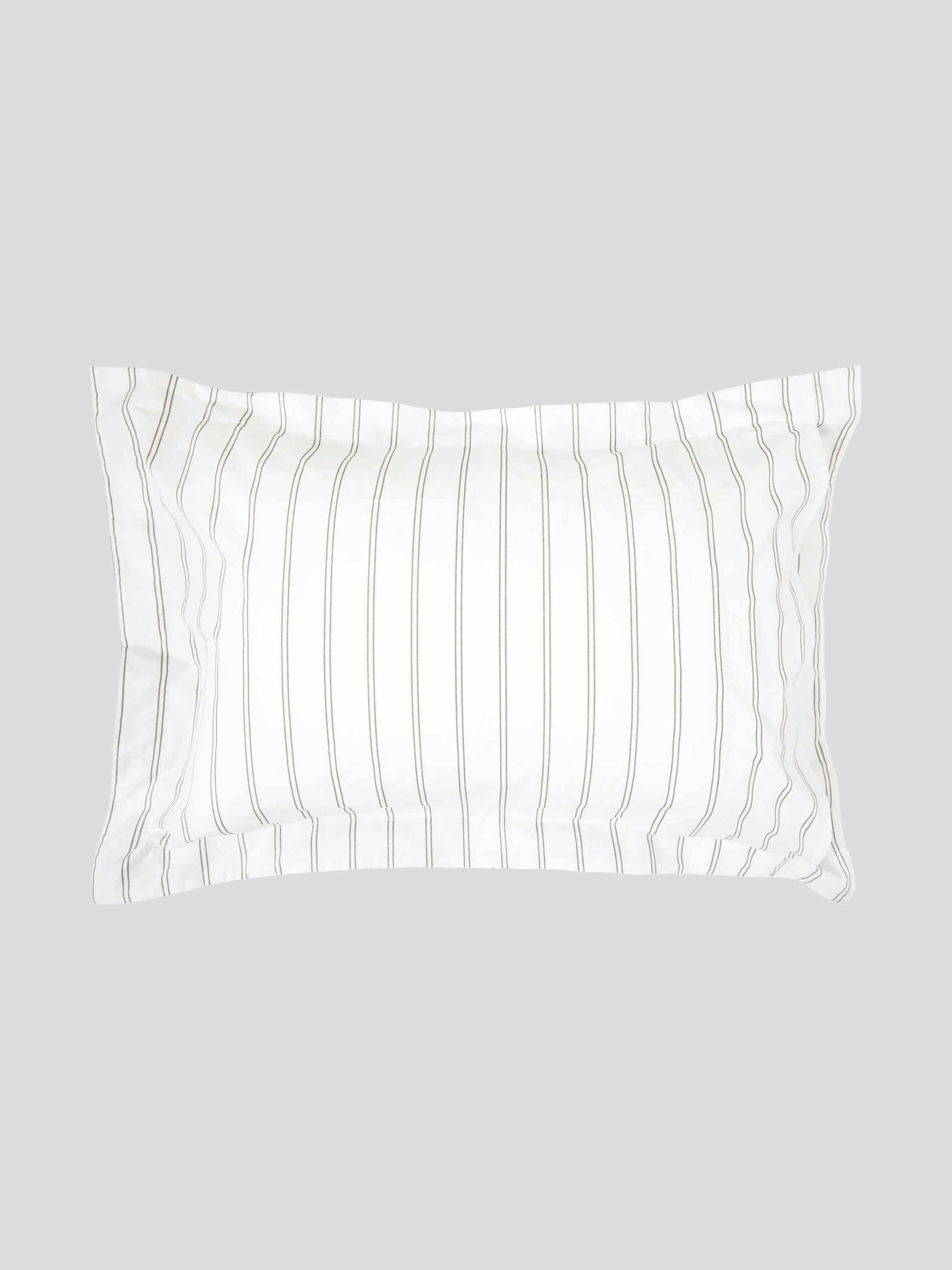 Evergreen Oxford Pillowcase Set | Green Leaf-3