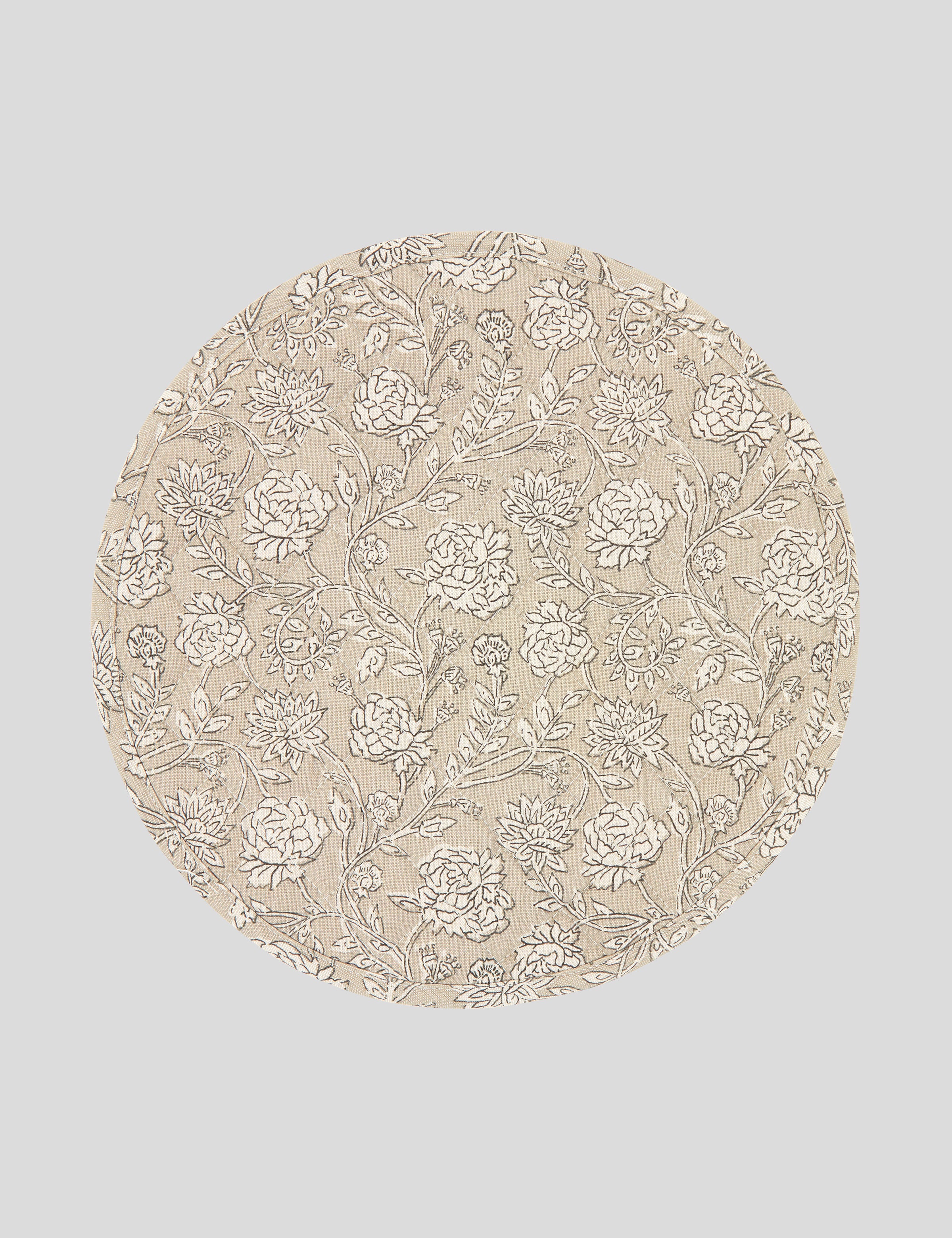 Fable Placemat | Natural Black-1