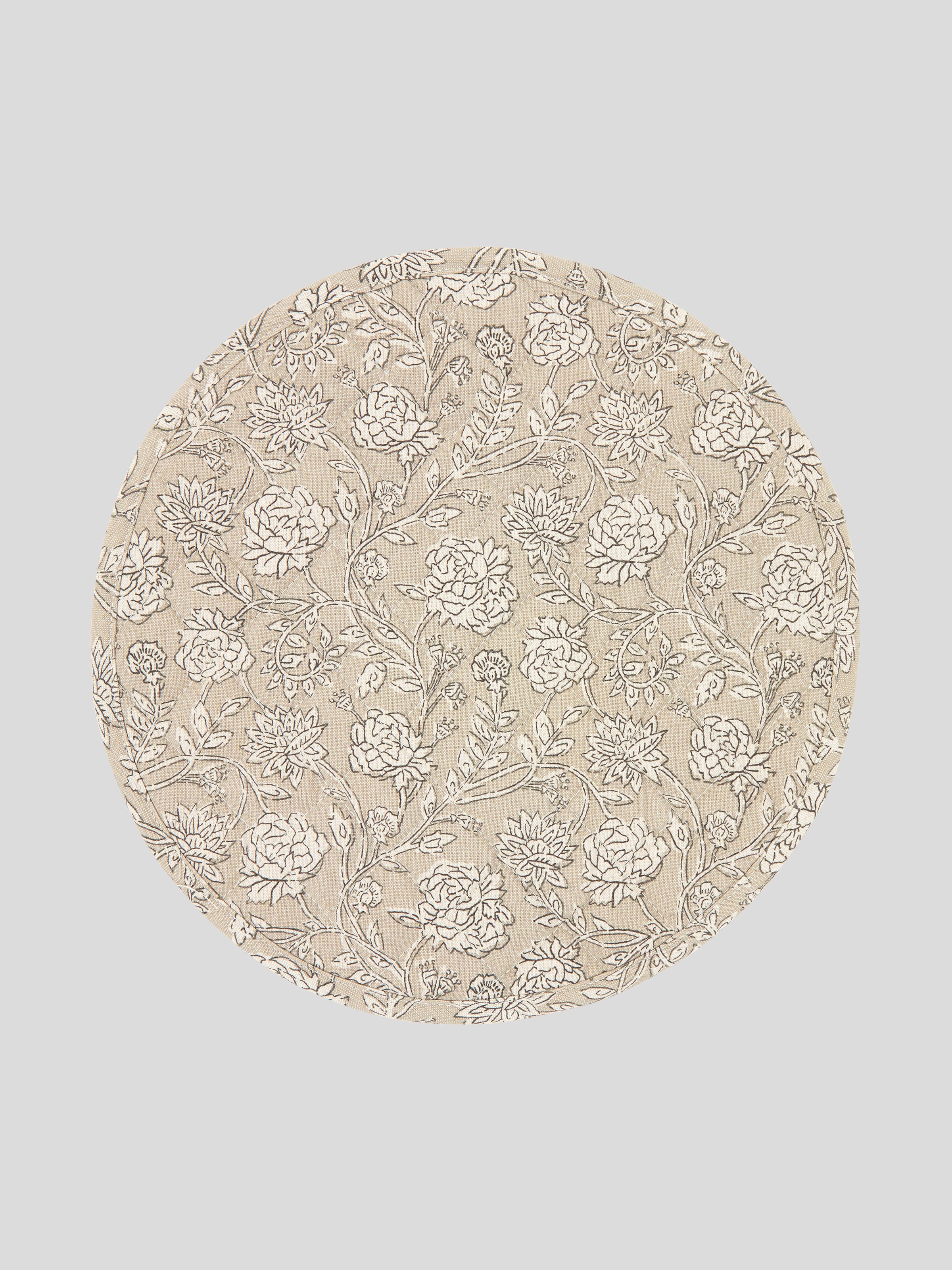 Fable Placemat | Natural Black-1
