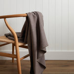 Featherston Cotton Cashmere Throw | Fawn-1