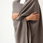 Featherston Cotton Cashmere Throw | Fawn-3