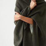 Featherston Cotton Cashmere Throw | Moss-3