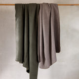 Featherston Cotton Cashmere Throw | Moss-4