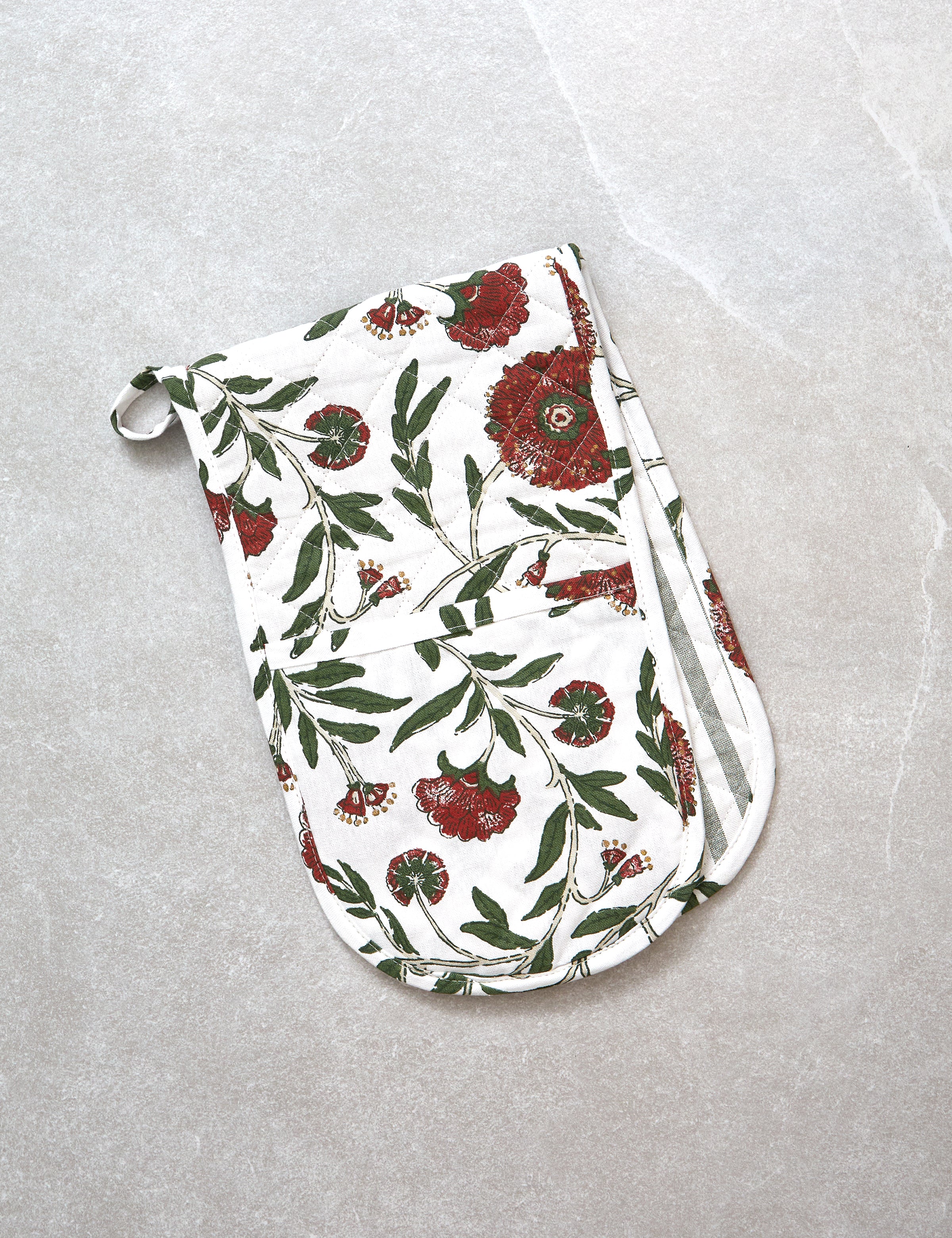 Festive Flora Double Oven Glove | Floral-1