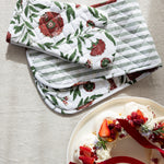 Festive Flora Double Oven Glove | Floral-2