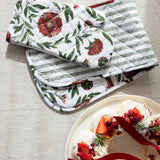 Festive Flora Double Oven Glove | Floral-2