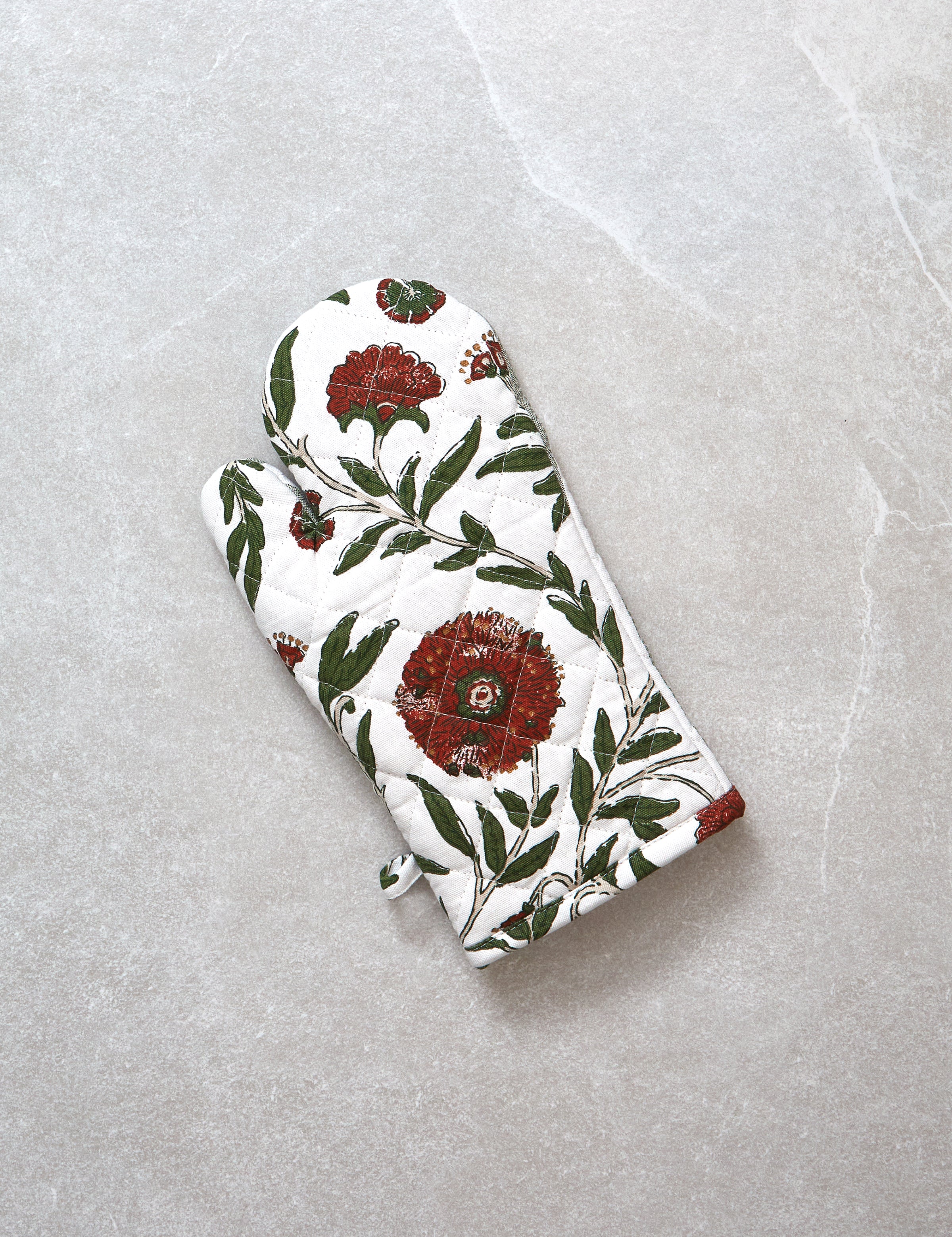 Festive Flora Single Oven Glove | Floral-1