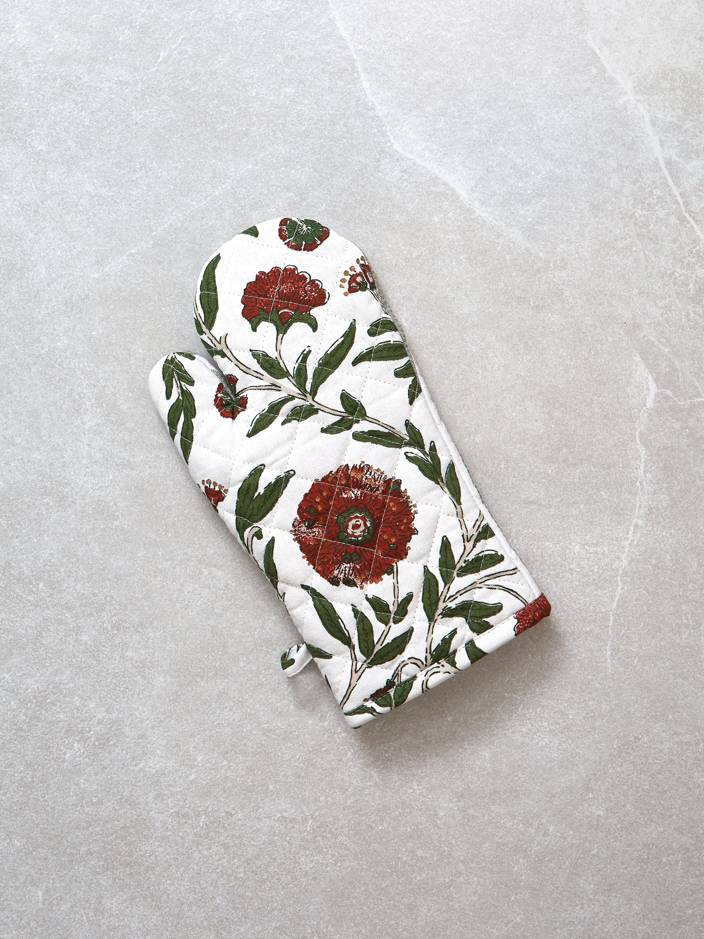 Festive Flora Single Oven Glove | Floral-1
