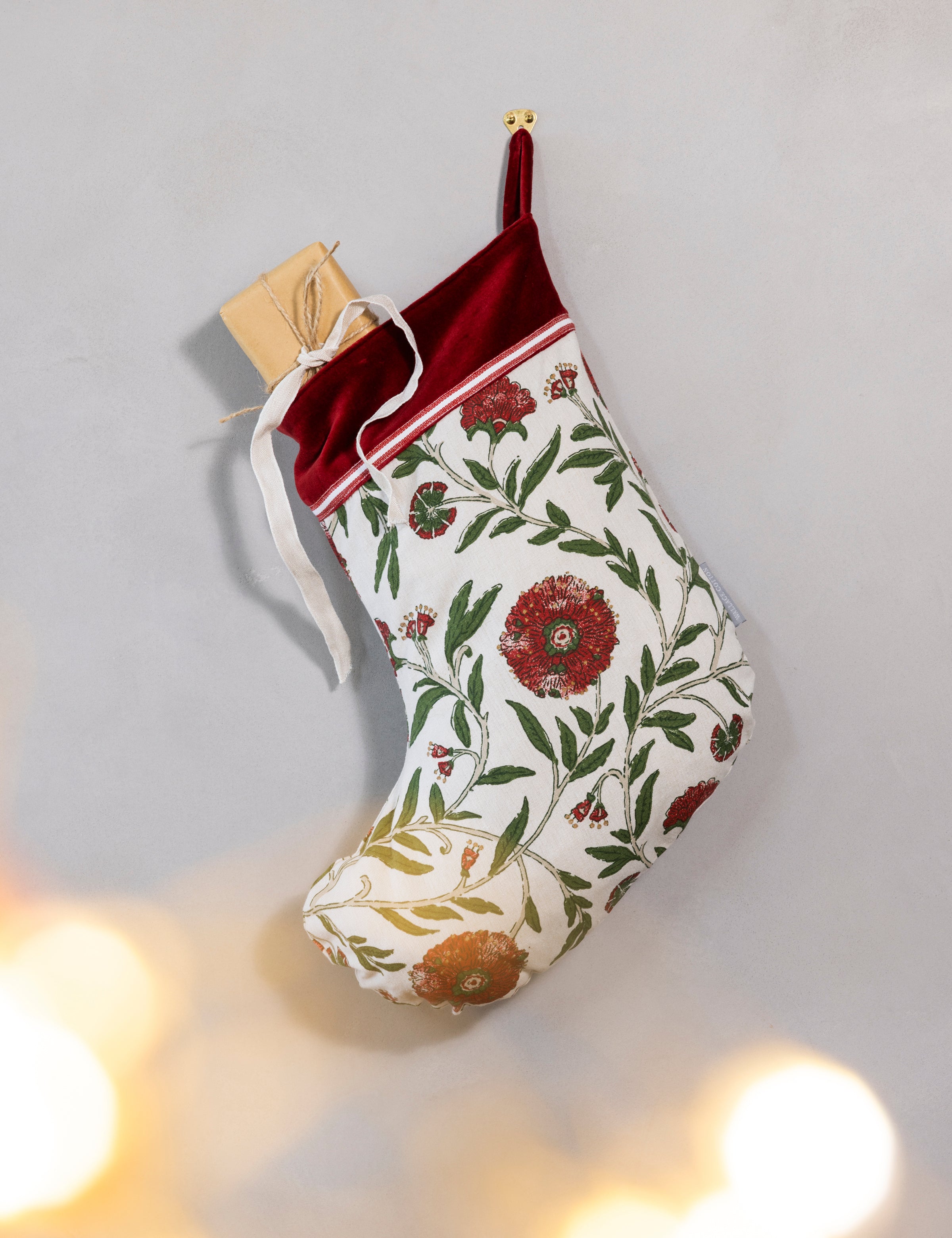 Festive Flora Stocking | Floral-2