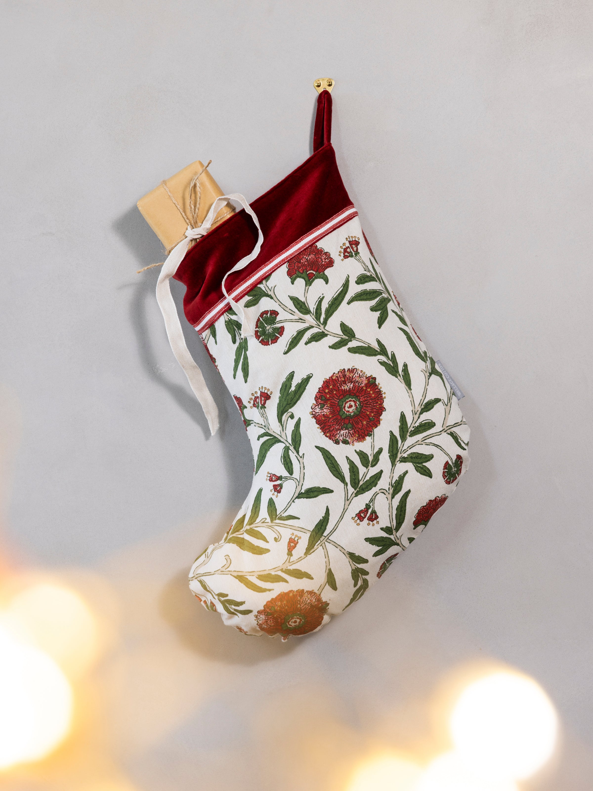 Festive Flora Stocking | Floral-2