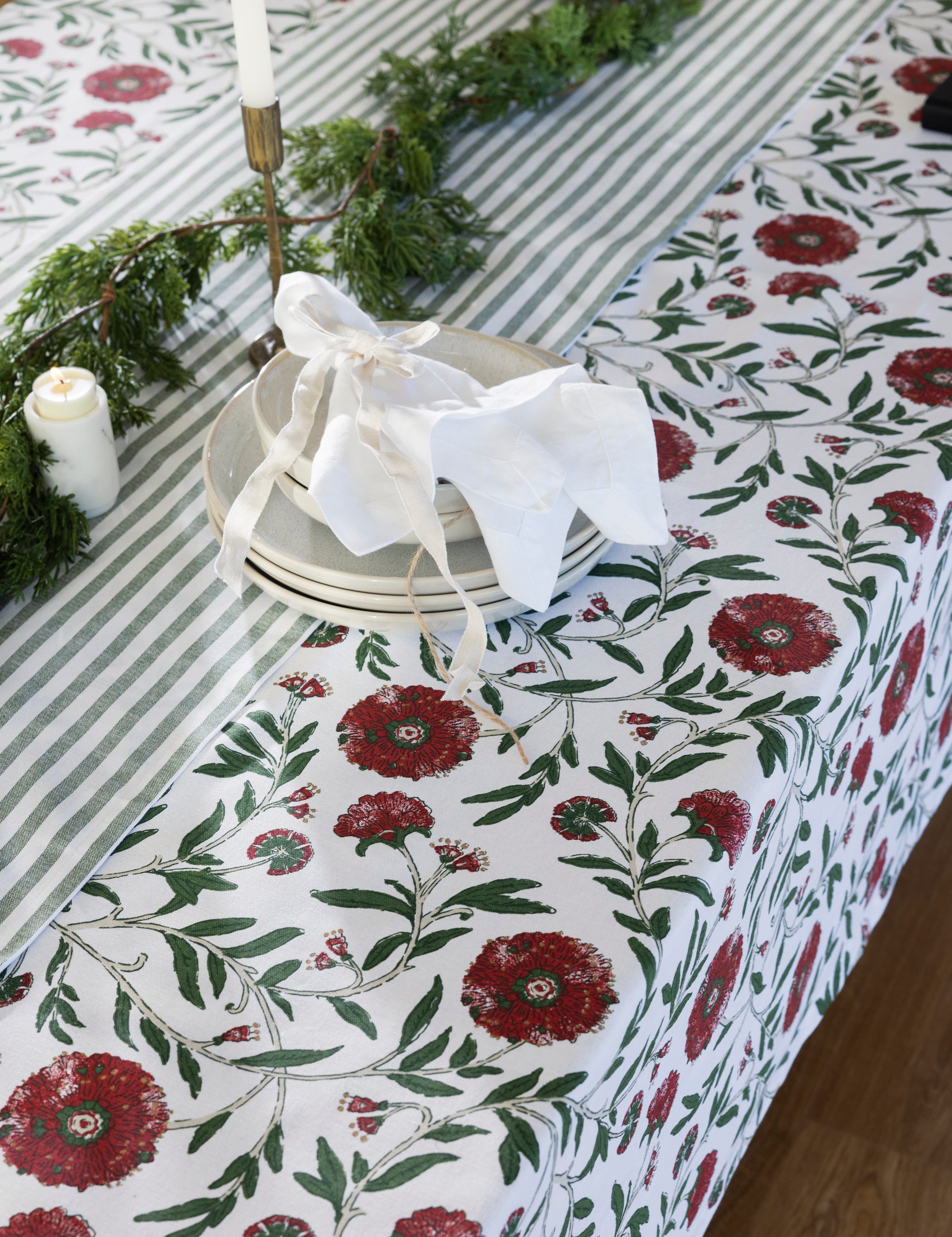 Festive Flora Tablecloth | Floral-2