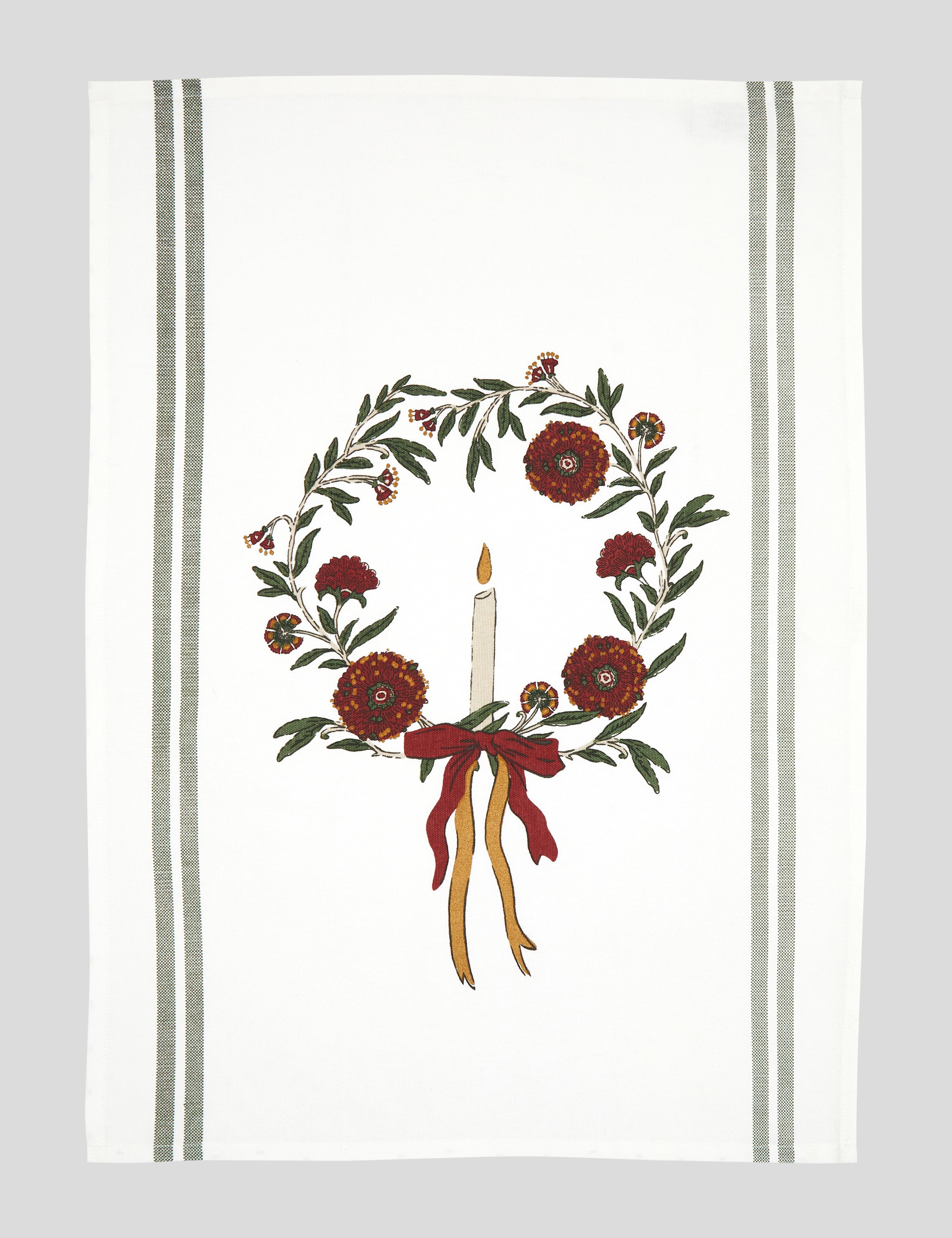 Festive Flora Tea Towel Set 3 | Multi-4