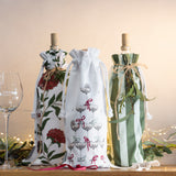 Festive Flora Wine Bag | Floral-2
