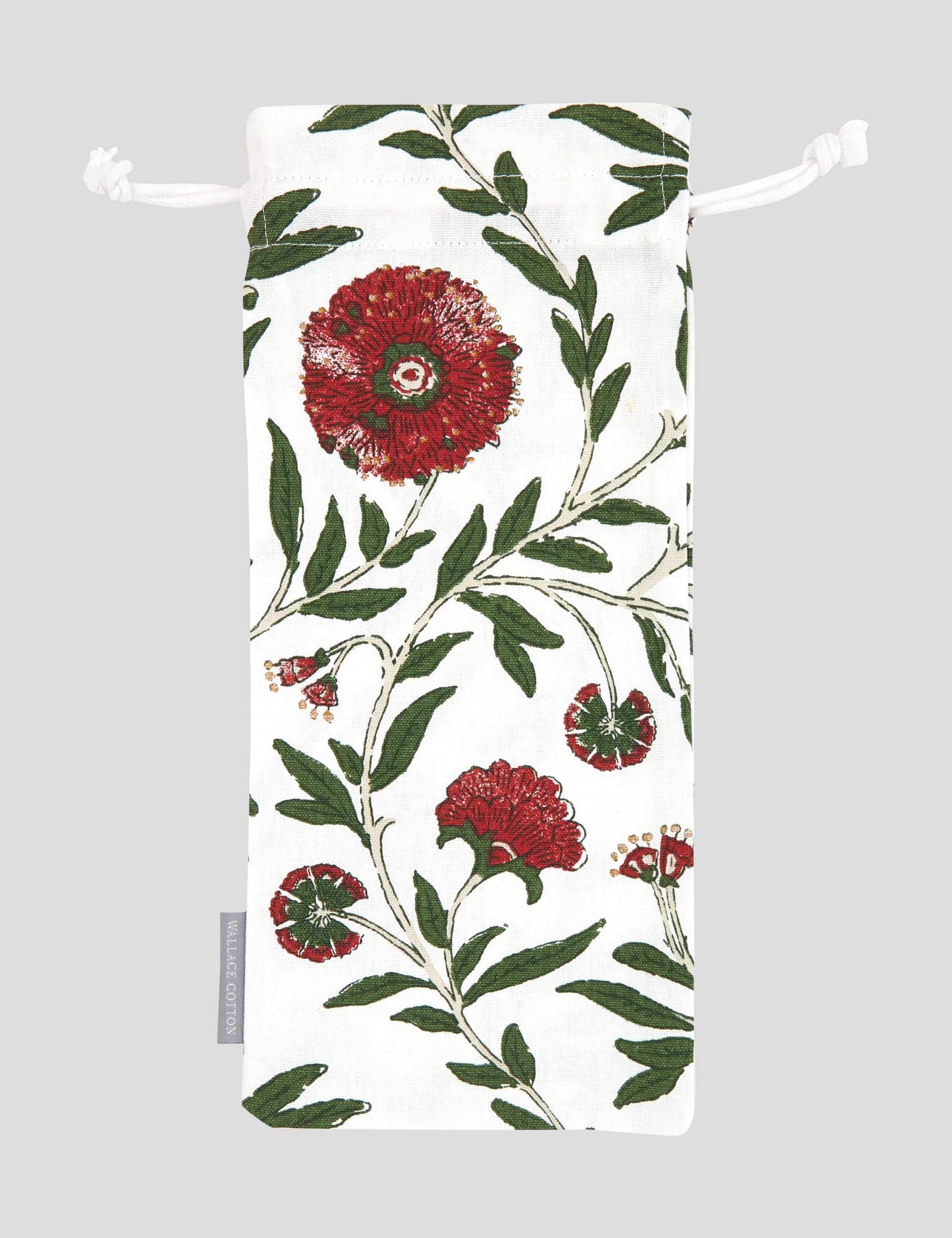 Festive Flora Wine Bag | Floral-3