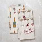 Fizz The Season Tea Towel Set 2 | Multi-1