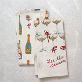 Fizz The Season Tea Towel Set 2 | Multi-1