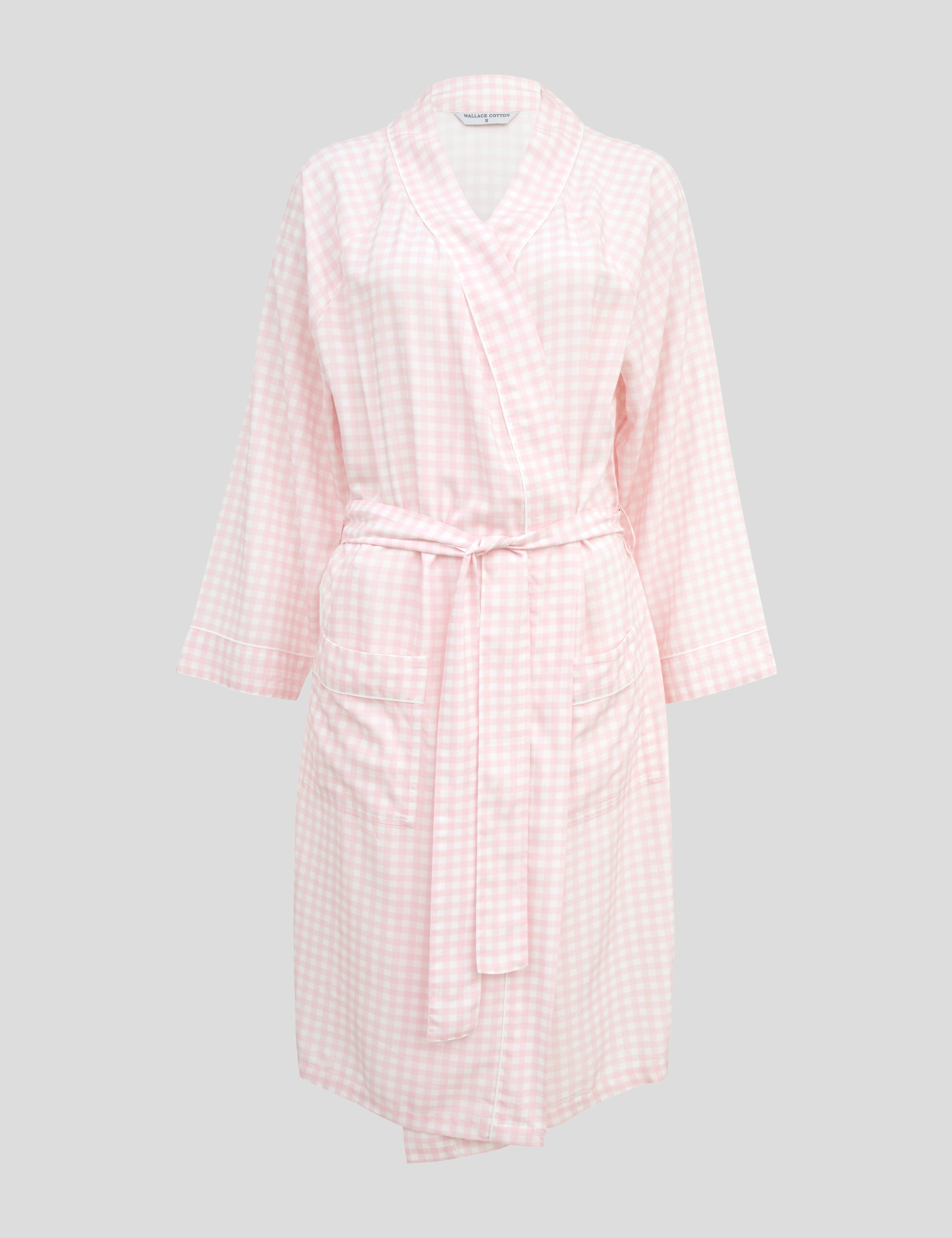 Frankie Robe | Pink Check-2