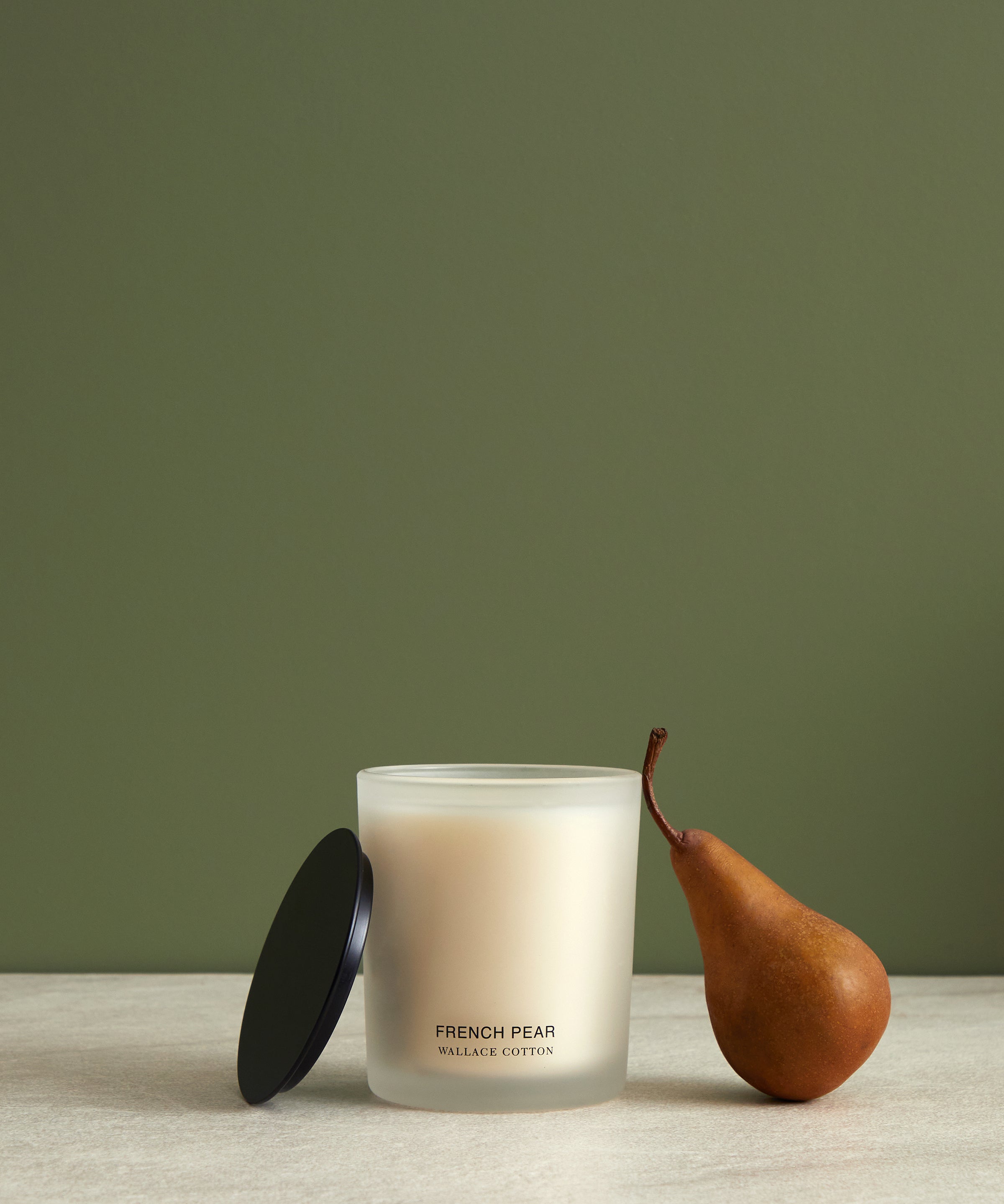 French Pear Candle 300g | White-1