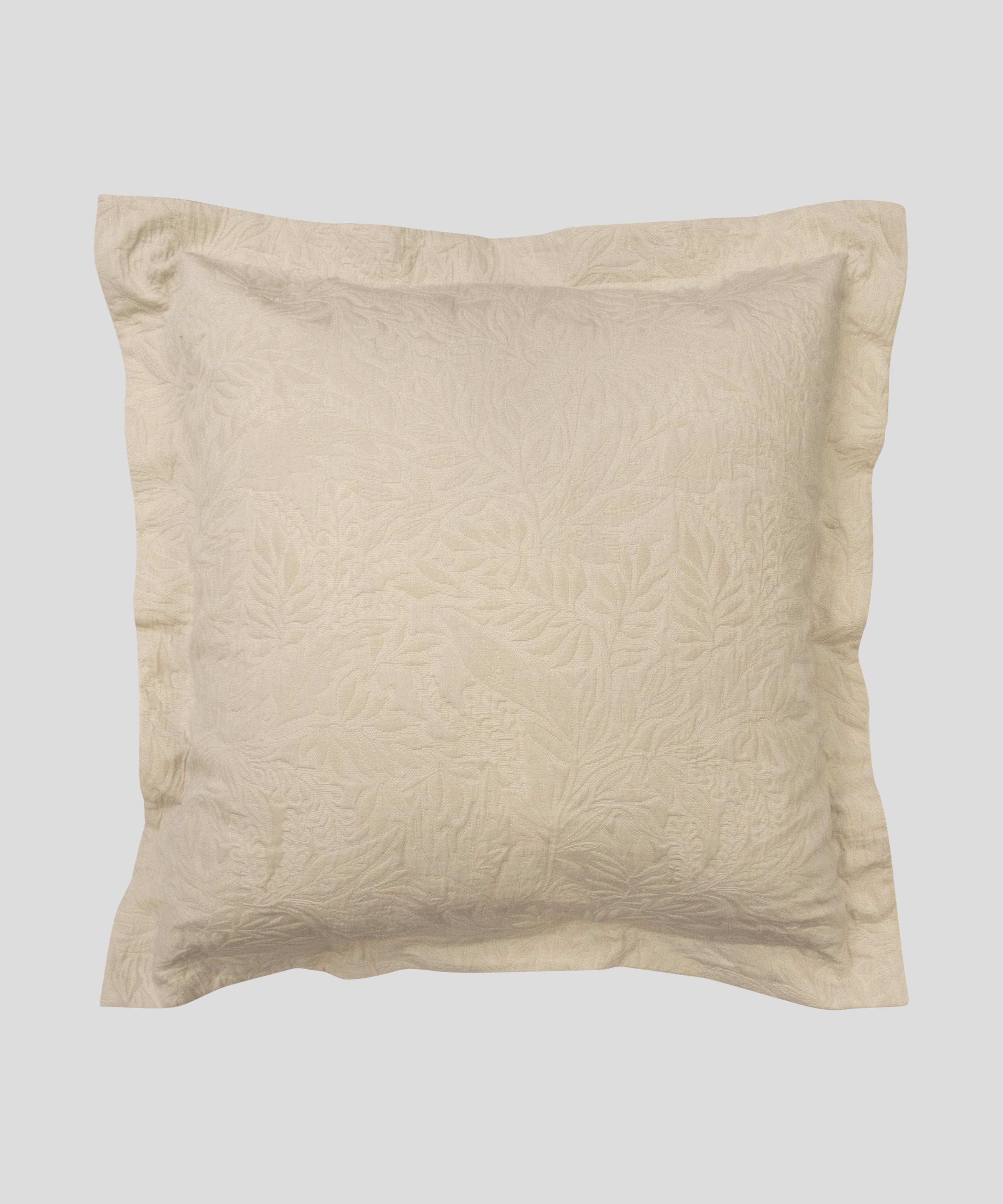 Freya Metalasse European Pillowcase | Natural-1