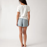 Grace Sleep Shorts | Blue-4
