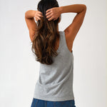 Harper Singlet | Grey Marle-4