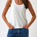 Harper Singlet | White-1