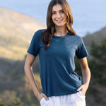 Harper Tee Shirt | Blue-3