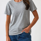 Harper Tee Shirt | Grey Marle-1