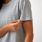 Harper Tee Shirt | Grey Marle-2