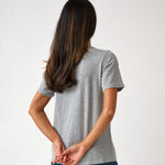Harper Tee Shirt | Grey Marle-4