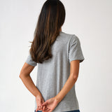 Harper Tee Shirt | Grey Marle-4