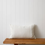 Haven Rectangle Cushion Cover | Natural White-1