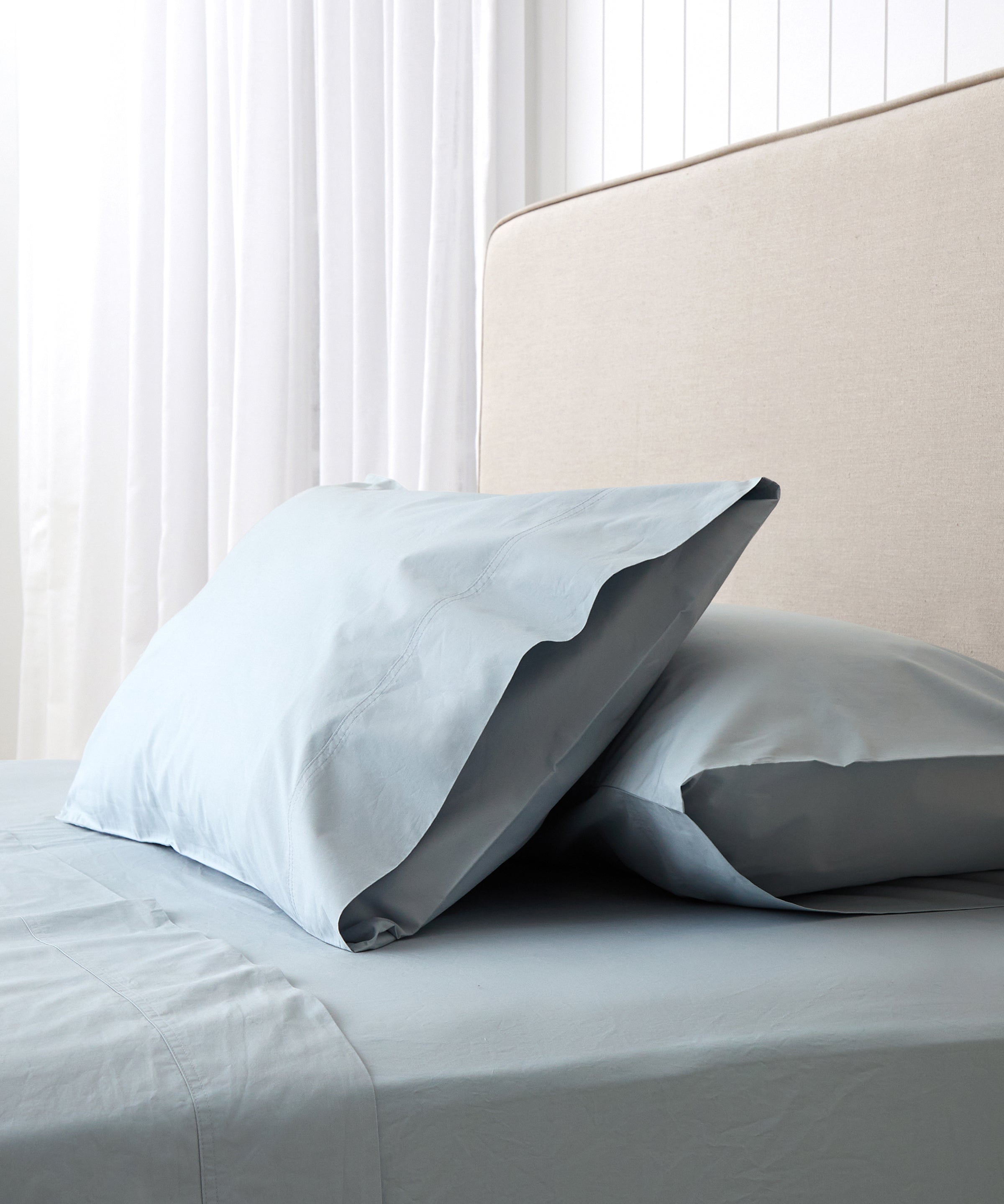 Heirloom Sheet Set | Duck Egg-1