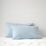 Heirloom Standard Pillowcase Set | Duck Egg-1