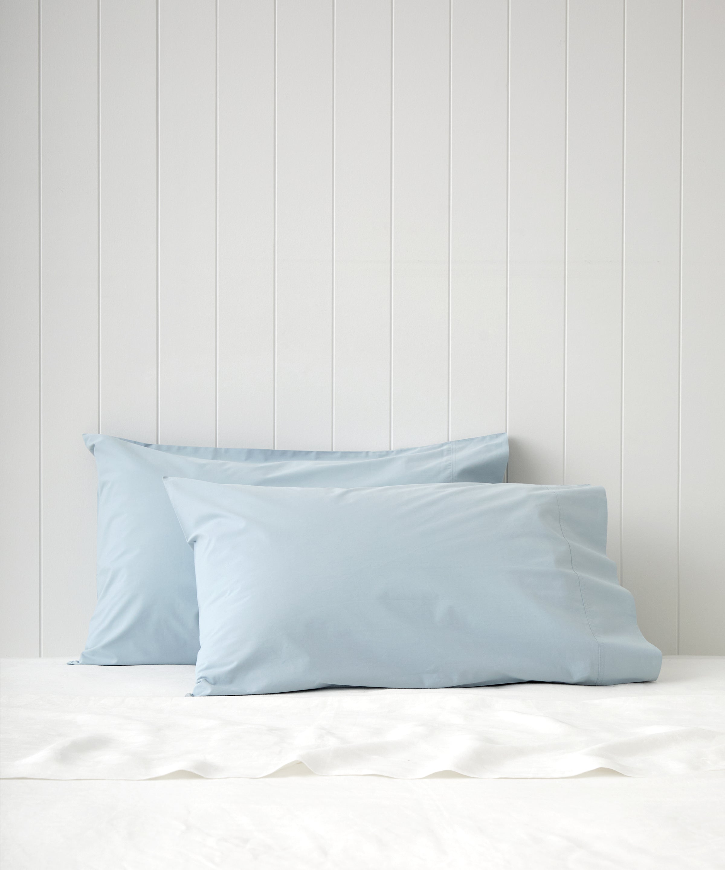 Heirloom Standard Pillowcase Set | Duck Egg-1
