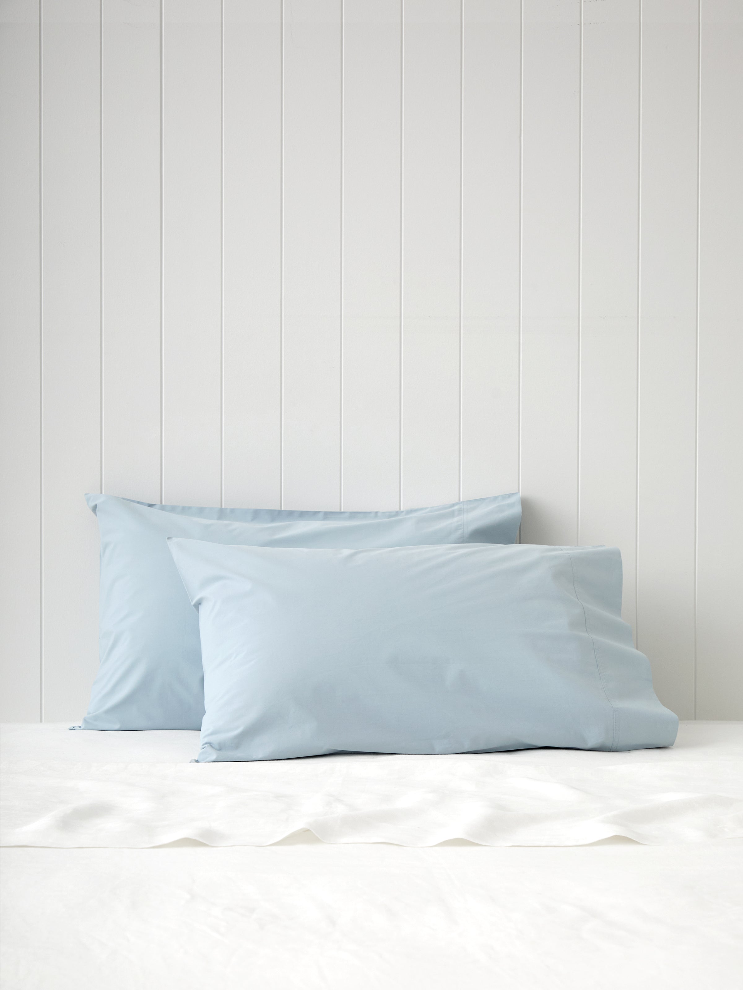 Heirloom Standard Pillowcase Set | Duck Egg-1