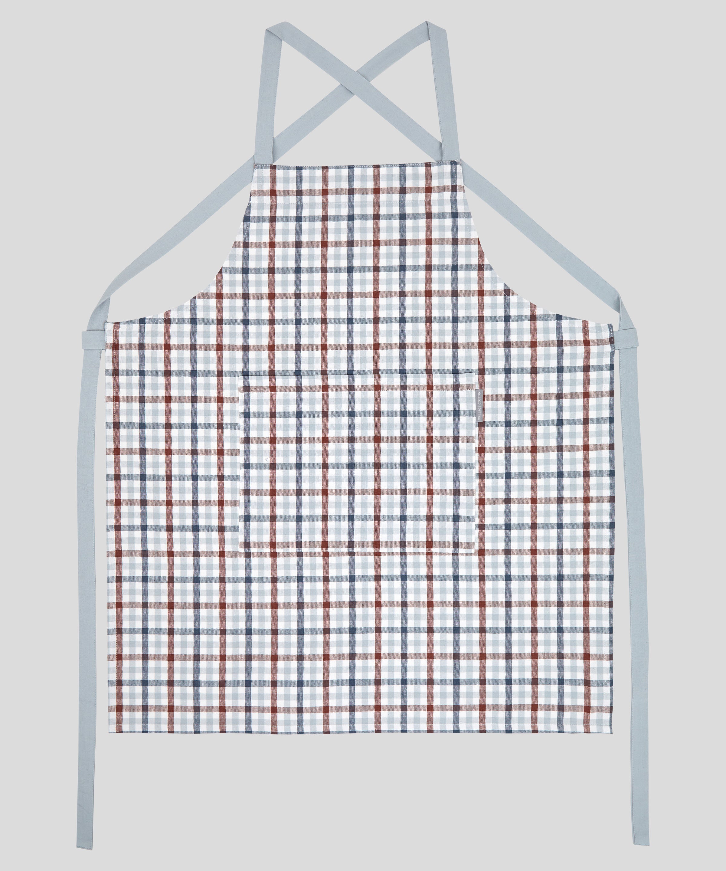 Home To Roost Crossover Apron | Gingham-5