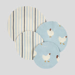 Home To Roost Dish Cover Set of 4 | Multi-1