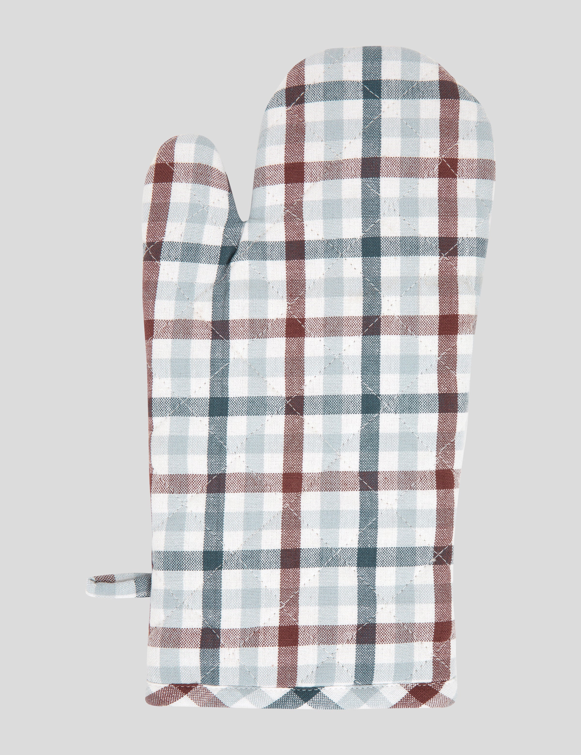 Home To Roost Single Oven Glove | Gingham-1