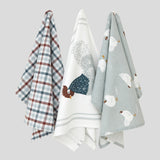 Home To Roost Tea Towel Set of 3 | Multi-1