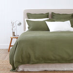 Hudson Duvet Cover Set | Olive-1