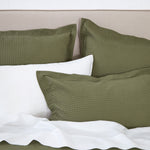 Hudson Duvet Cover Set | Olive-2