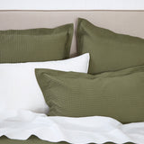 Hudson Duvet Cover Set | Olive-2