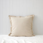 Hudson European Pillowcase | Natural-1