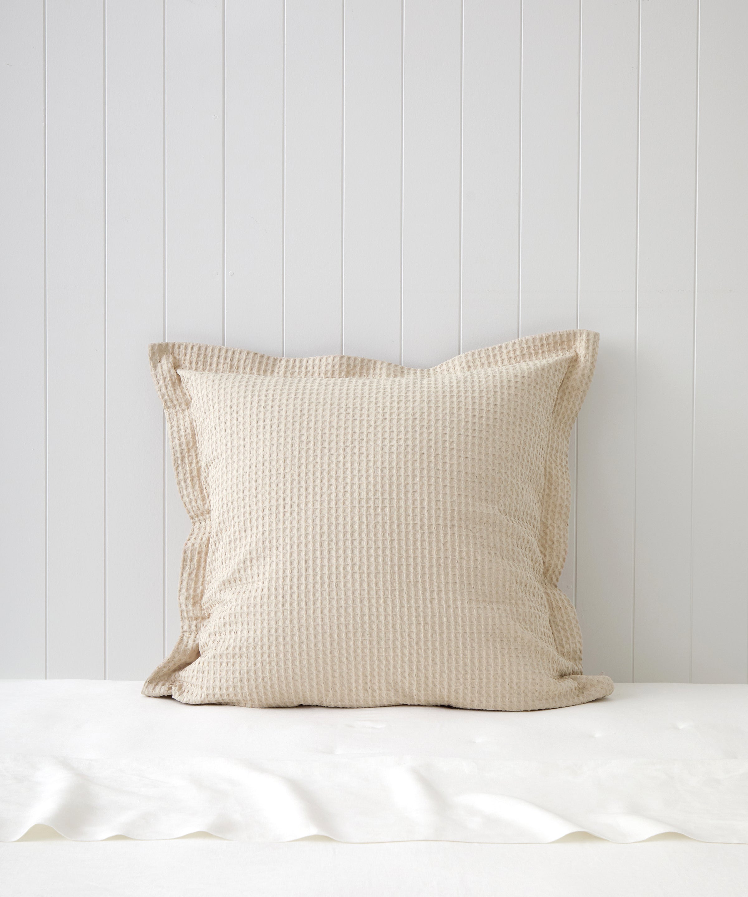 Hudson European Pillowcase | Natural-1